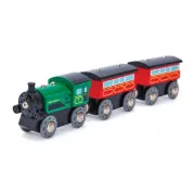 Imagen de Set pequeño tren antiguo y bajones hape
