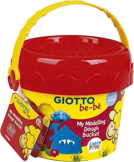 Imagen de Set Masas Lavable Giotto Bebé En Balde (500g + Accesorios)