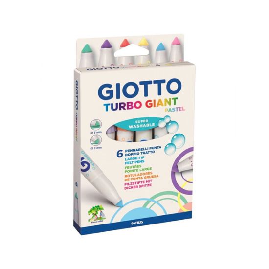 Imagen de Marcador Giotto Giant pastel x6