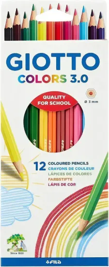 Imagen de Lapices Giotto Colors 3.0 X 12 Colores