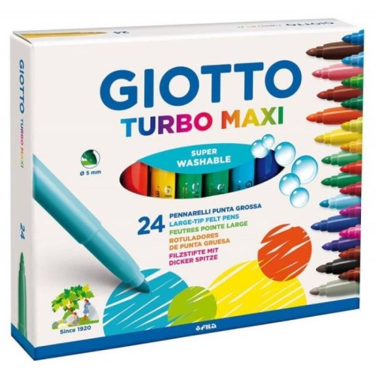 Imagen de Marcadores Turbo Maxi Giotto x24
