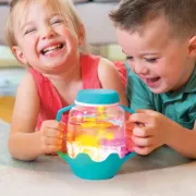 Imagen de Frasco de Juego Sensorial con Luz – Glo Pals