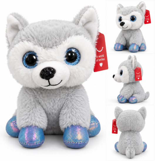 Imagen de Peluche Husky con Ojos Brillantes
