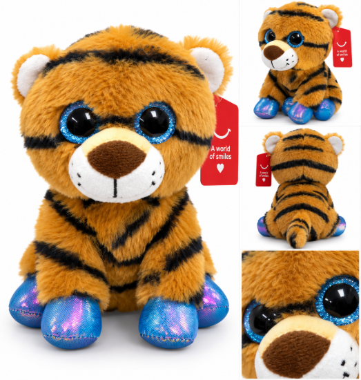 Imagen de Peluche Tigre con Ojos Brillantes