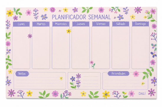 Imagen de Planner Organizador Semanal y Mensual
