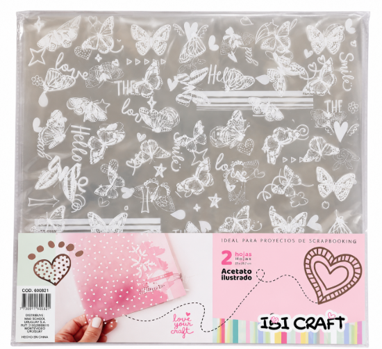 Imagen de Acetato Ilustrado IBI Craft