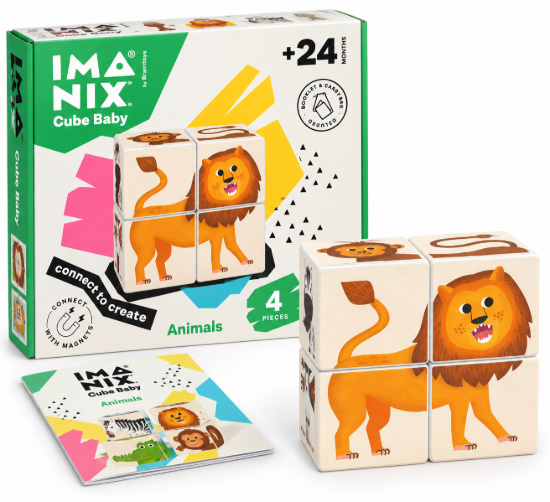 Imagen de IMANIX Cube Baby Animals – 4 piezas