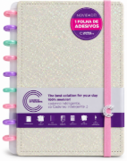 Imagen de Cuaderno con brillos y anillos
