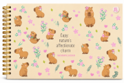 Imagen de cuadernillos con diseño capibaras